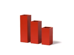 12" Column Planter -Outdoor Decor Art 12 Column Red 04561.1709245684