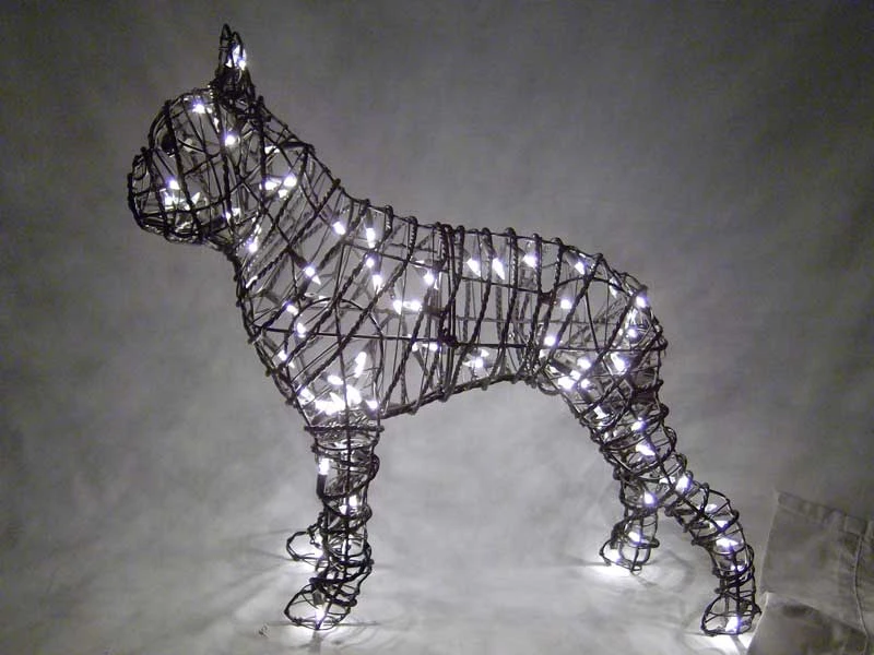 Boston Terrier Topiary 2 Boston Terrier Topiary - Image 2