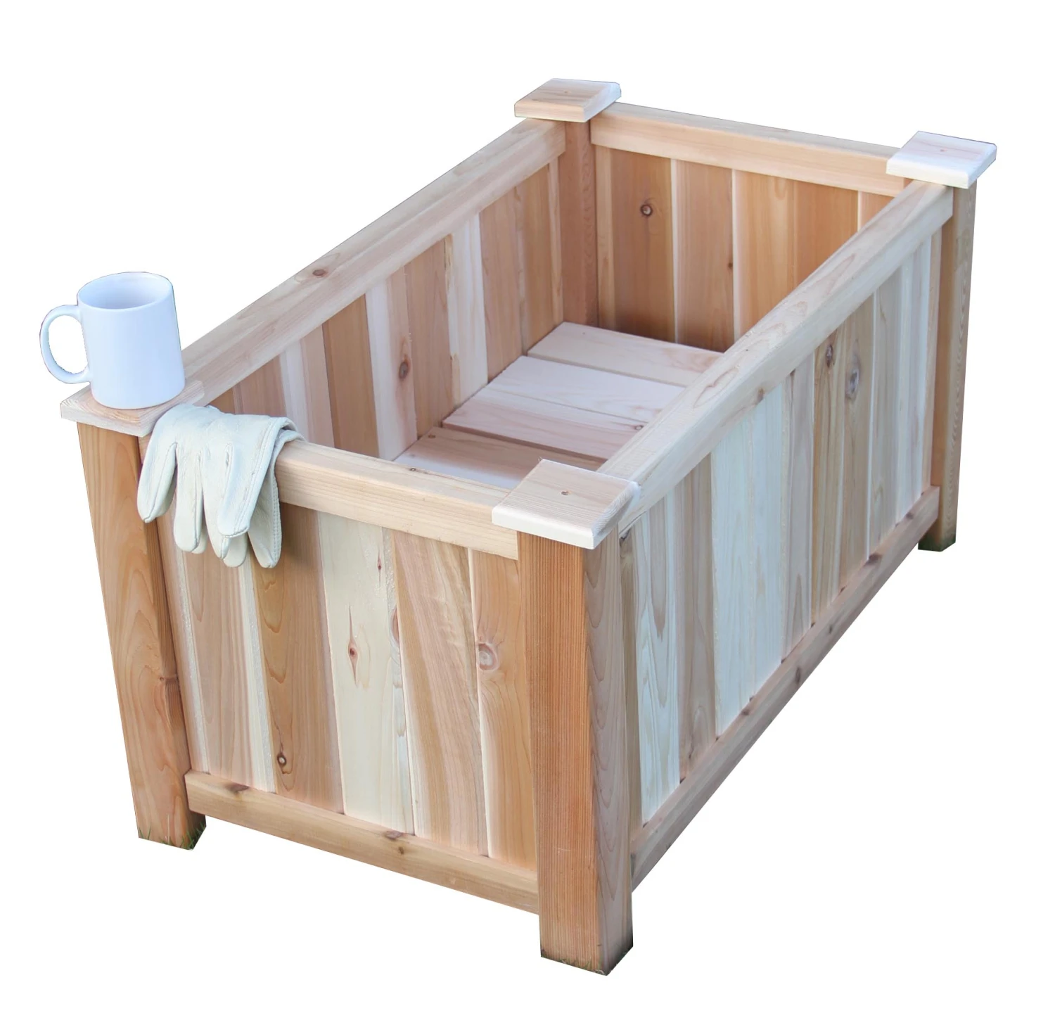Western Red Cedar Rectangular Planters 1 Western Red Cedar Rectangular Planters