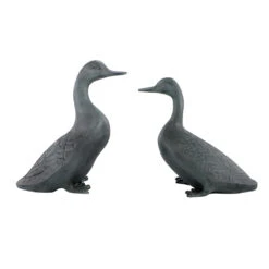 Lucky Duck Garden Statues Sold As A Pair