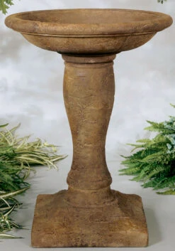 Europa Plinth Bird Bath