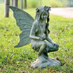 Fairy Garden Sculpture 26in H X 19in W X 15in D