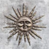 Dawn's Light Metal Sun Wall Decor