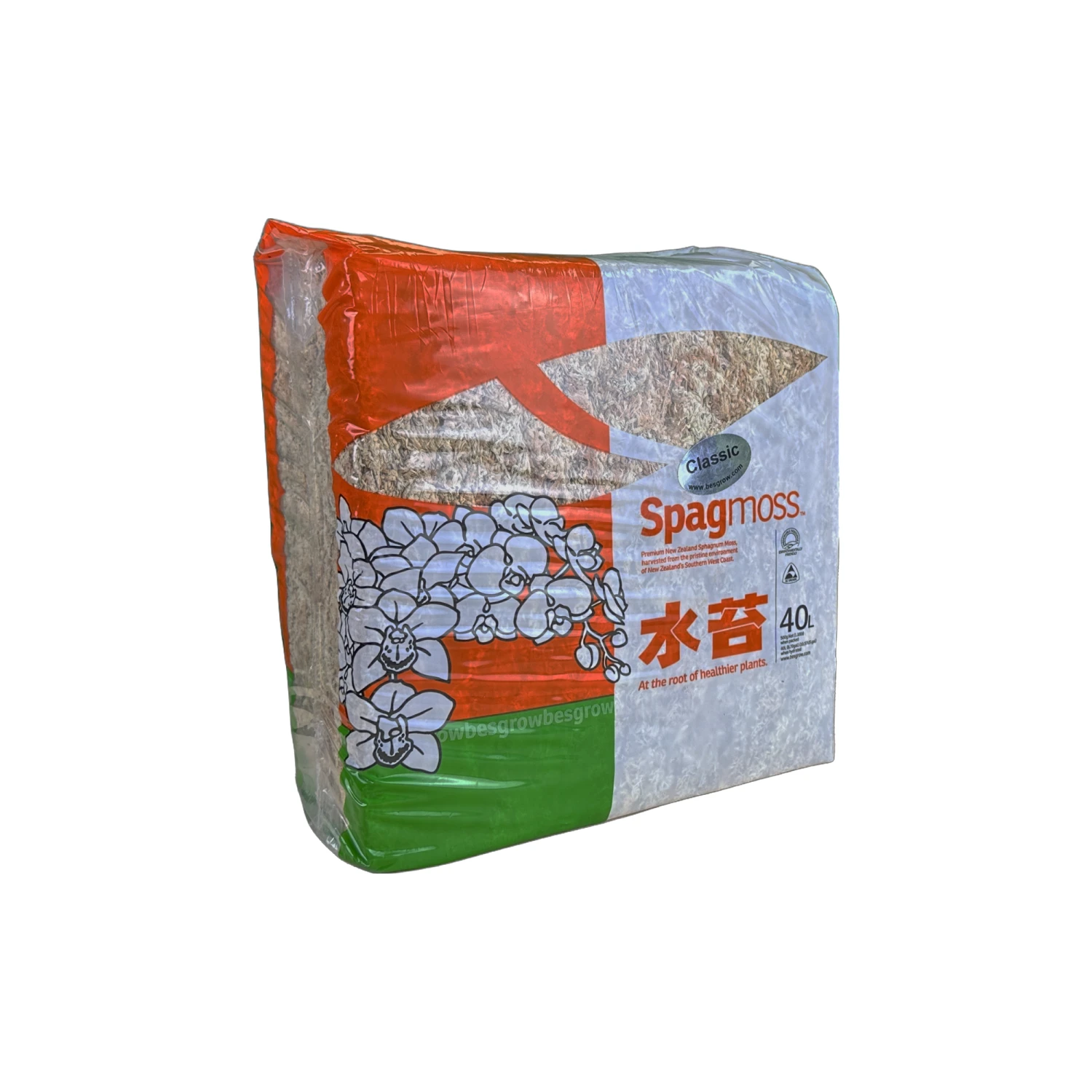 Besgrow NZ Sphagnum Moss 4" Strand Classic 500 Gram 1 Besgrow NZ Sphagnum Moss 4" Strand Classic 500 Gram