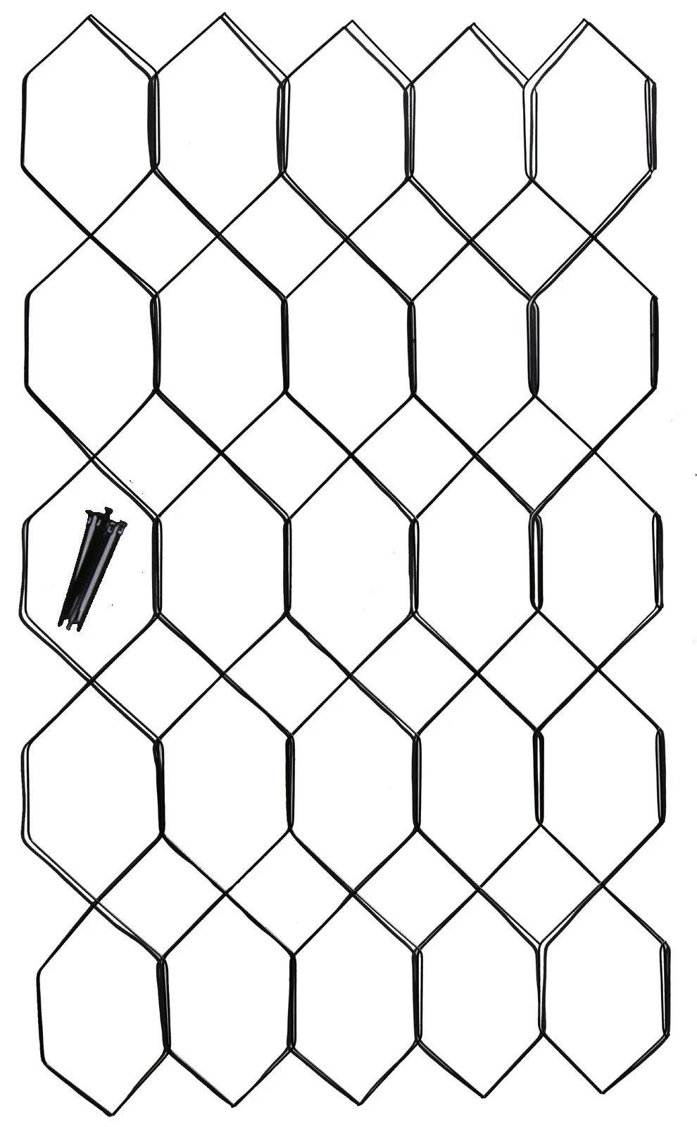 Wire Lattice PVC 1 Wire Lattice PVC