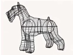Schnauzer Topiary -Outdoor Decor Art 77b6512d 2e88 4623 8527 1df51267fc64 SCHNAUZER 17645.1676036651
