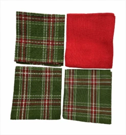 Wintergreen Dishtowel & Dishcloth Set