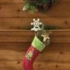 Homemade Holiday Stocking 22" L X 9" W