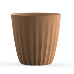 Pleat Planters 14 Pleat Planters -Outdoor Decor Art A665834 PLEAT 23IN PLANTER WEATHERED TERRACOTTA 49732.1677425317