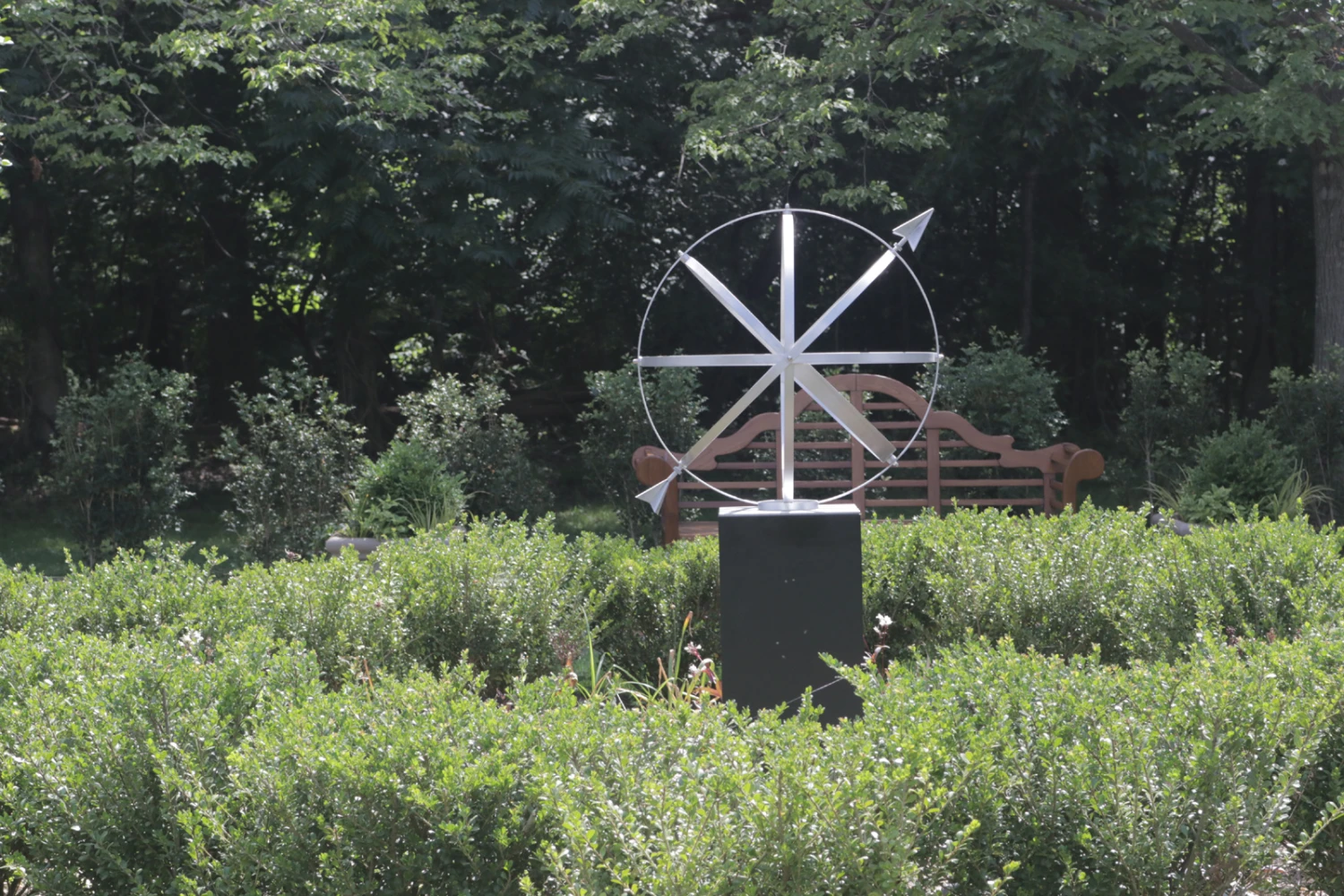 Sundial Armillary - Brushed Aluminum 2 Sundial Armillary - Brushed Aluminum - Image 2