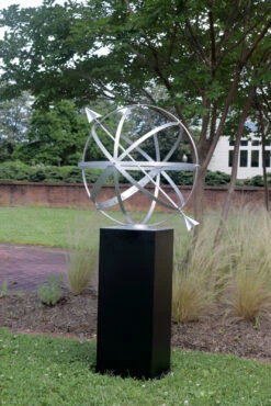 Sundial Armillary - Brushed Aluminum 14 Sundial Armillary - Brushed Aluminum -Outdoor Decor Art Armillary2 1600 56995.1702653081