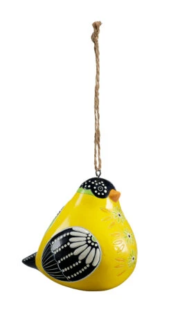 Bird Song Ornament 5 Bird Song Ornament -Outdoor Decor Art BS Goldfinch1600 34205.1676036641