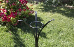 36" Steel Birdbath Stand -Outdoor Decor Art BT36KD tp 1600 99928.1677533360