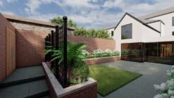 Bauhaus Fencing Panels -Outdoor Decor Art Bauhaus Moderne Gartengestaltung 81318.1679327278