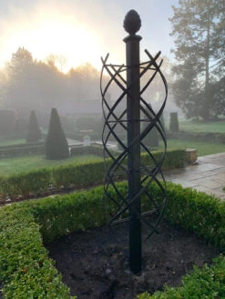 Charleston Rose Pillar 10 Charleston Rose Pillar -Outdoor Decor Art Charleston Install3 09386.1709321484