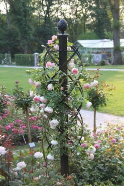 Charleston Rose Pillar 13 Charleston Rose Pillar -Outdoor Decor Art Charleston mit edelrose 17141.1709321483