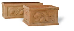 Citrus Themed Fiberglass Pots -Outdoor Decor Art Citrus Troughs WT 76541.1676036670