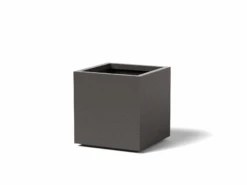 Cube Planter 7 Cube Planter -Outdoor Decor Art Cube Hammered Silver 23515.1709300592