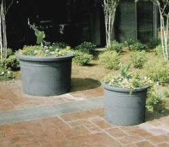 Cylinder Planter 5 Cylinder Planter -Outdoor Decor Art Cylinder insitu 30452.1695245844