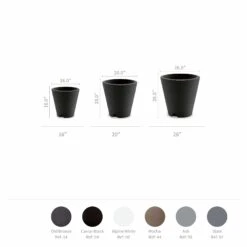 Dot TruDrop® Self-Watering Planter -Outdoor Decor Art Dot Details 77718.1676322105