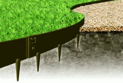 EverEdge Landscape Edging - Brown - 1.6mm 18 EverEdge Landscape Edging - Brown - 1.6mm -Outdoor Decor Art EECutDiagram 01442.1688560984