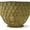 Fishscale Planter - Bronzage