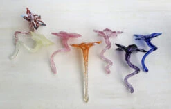 Glass Flowers -Outdoor Decor Art Flower Composite C1600 36384.1676036670