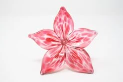 Glass Flowers -Outdoor Decor Art Flower Ruby 95181.1676036669