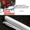 Frost Blanket Protects Your Plants From Wind & Frost Damage. 5' X 20' Roll