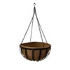 22in X 10in Commercial Hanging Basket With Molded Coco Liner