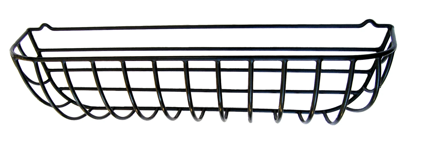 Garden Artisans 36 In Window Hayrack With Molded Coco Liner 2 Garden Artisans 36 In Window Hayrack With Molded Coco Liner - Image 2