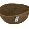 22" Hanging Basket Round Molded Coco Liner - 22" X 10"