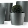 Geo Round Tapered Pot