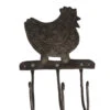 Primitive Metal Hen Hook