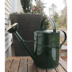 Green Galvanized European Classic Double Grip Watering Can 2.6 Gallon -Outdoor Decor Art LHYBG 3.2000 15017.1710422858