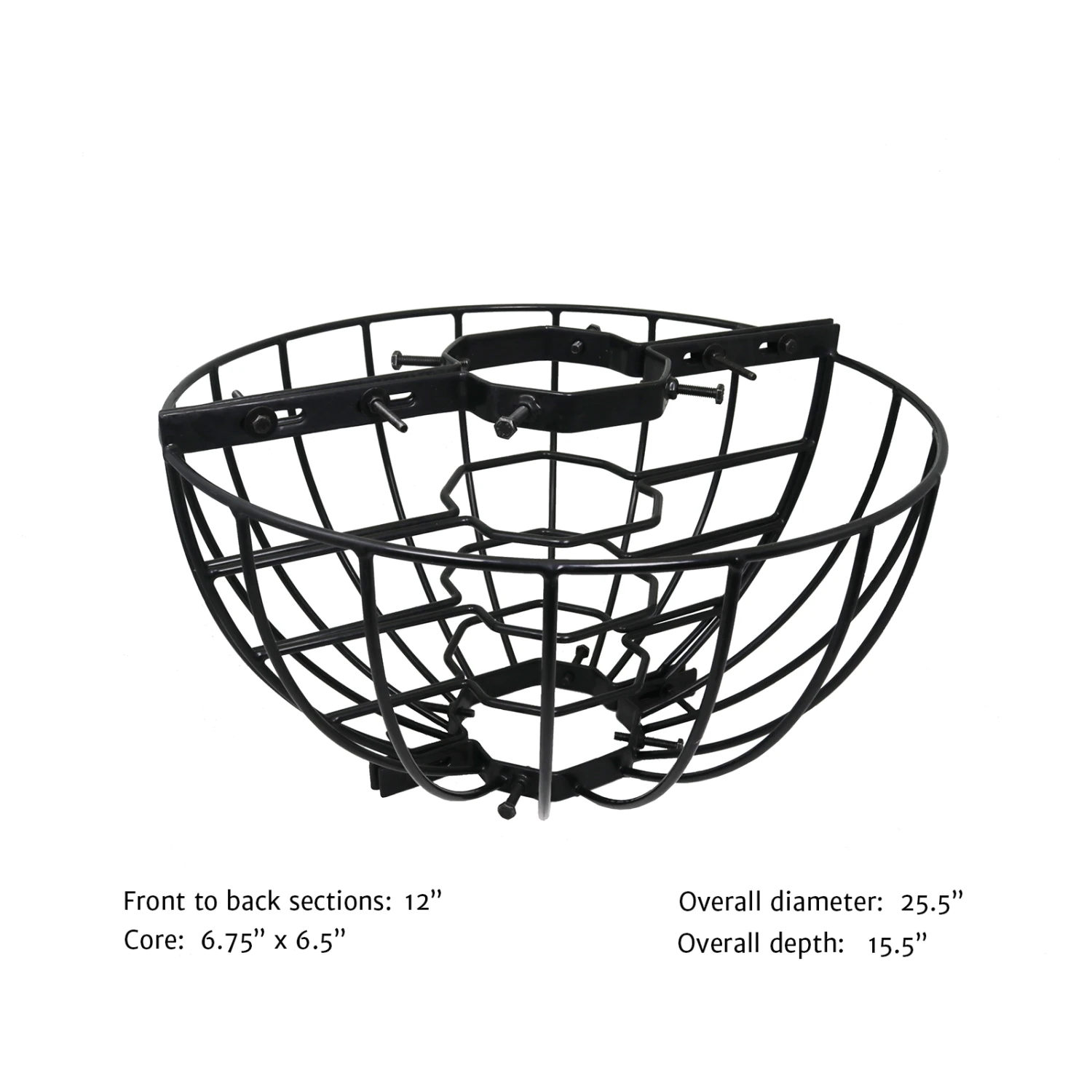 Lamppost Hayrack Baskets 25" - No Liner 2 Lamppost Hayrack Baskets 25" - No Liner - Image 2