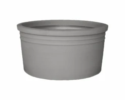 Low Cylinder Planter 6 Low Cylinder Planter -Outdoor Decor Art Low Cylinder Grey 86403.1679427312