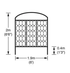 Monet Fencing Screen 7 Monet Fencing Screen -Outdoor Decor Art Monet Fence Screen 3 56073.1679143201