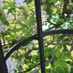 Classic Rose Pillar -Outdoor Decor Art Obelisk close up 2 98131.1678795158