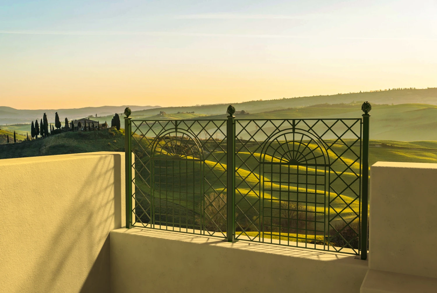 Orangery Fence Trellis 2 Orangery Fence Trellis - Image 2