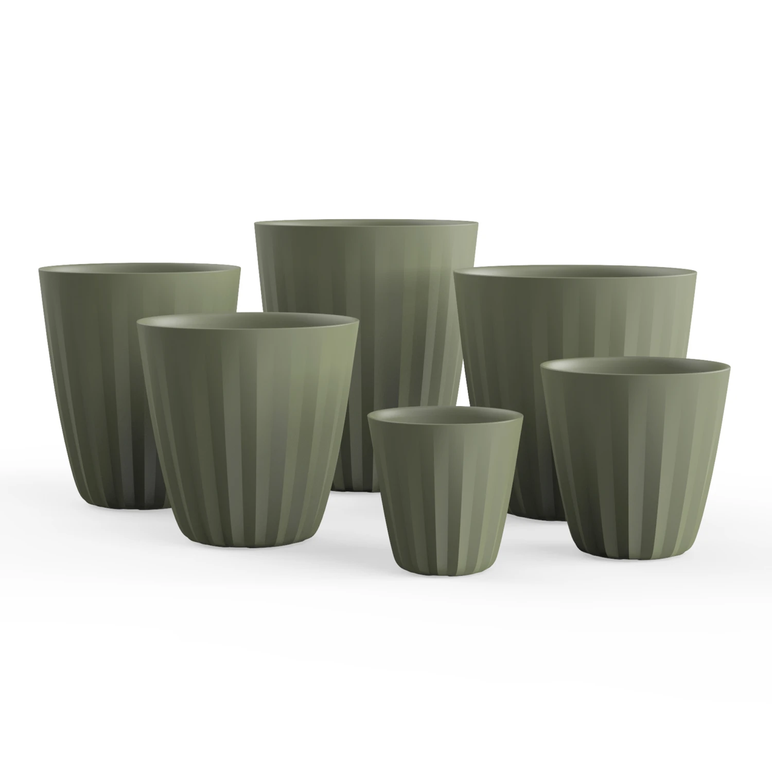 Pleat Planters 1 Pleat Planters