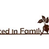 Rooted In Family Wall Sign