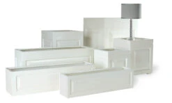 Sloane Fiberglass Planters -Square, Troughs & Window Box