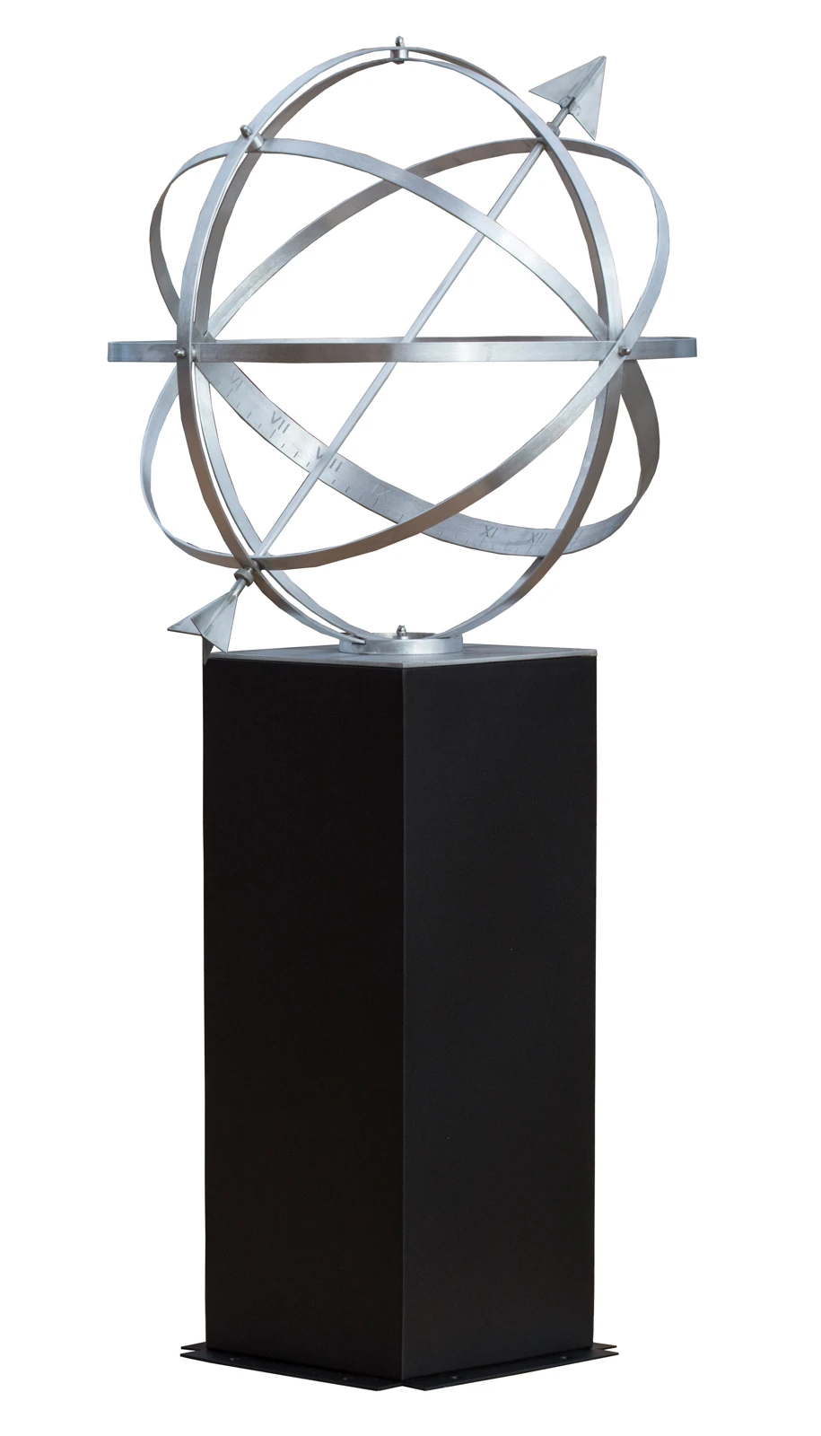 Sundial Armillary - Brushed Aluminum 5 Sundial Armillary - Brushed Aluminum - Image 5