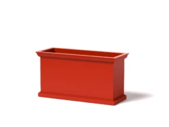 Sutton Cornice Planter -Outdoor Decor Art Sutton Cornice Red 05426.1709303605