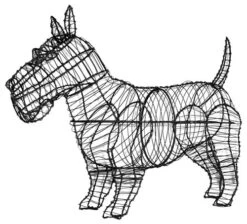 Scottie Topiary -Outdoor Decor Art c3a0547b dc8a 48e3 bbd1 462526859ecb SCOTTIE 56618.1676036621