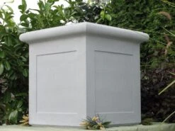 Paneled Chelsea Box Planter -Outdoor Decor Art chelsea box with panels lm 40655.1695336106