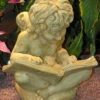 Cherub With Book Statue