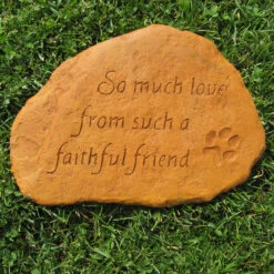 Faithful Friend Memorial Stone