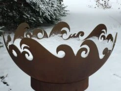 Onda Fire Pit -Outdoor Decor Art ffp onda 2 60795.1676036628